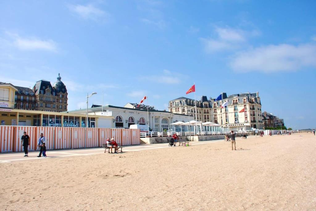 L'Evasion Marine A La Plage 2P Houlgate Exteriör bild